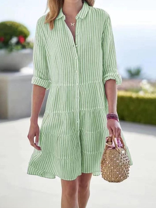 Comfortable Summer Shirt Dress