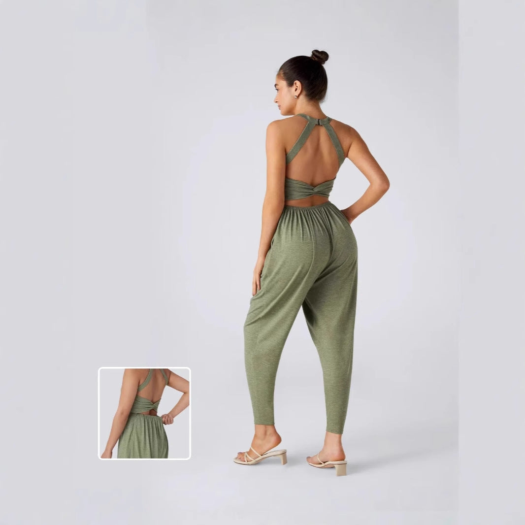 Stylish & Comfortable Ladies Tapered Jumpsuit
