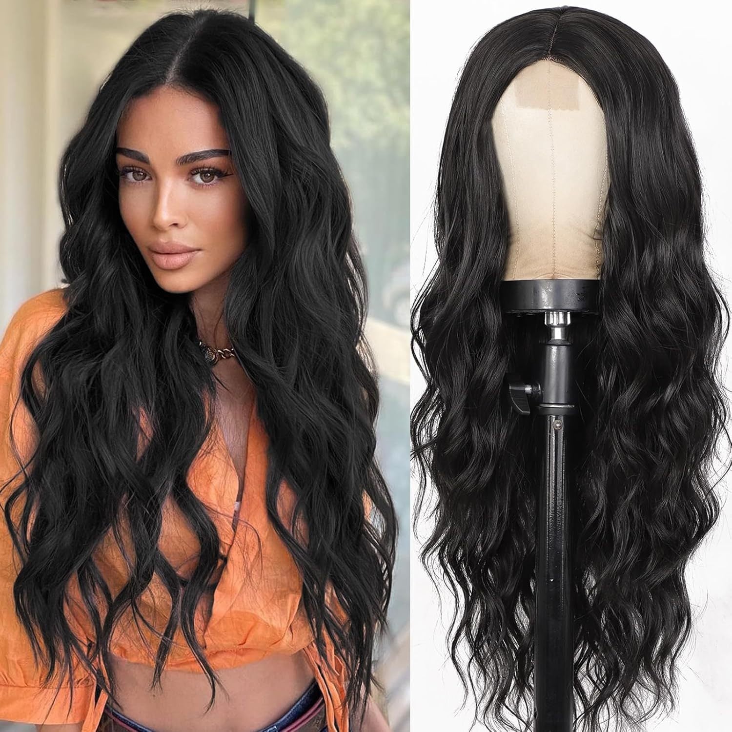 Durable Long Length Female Hair Wig