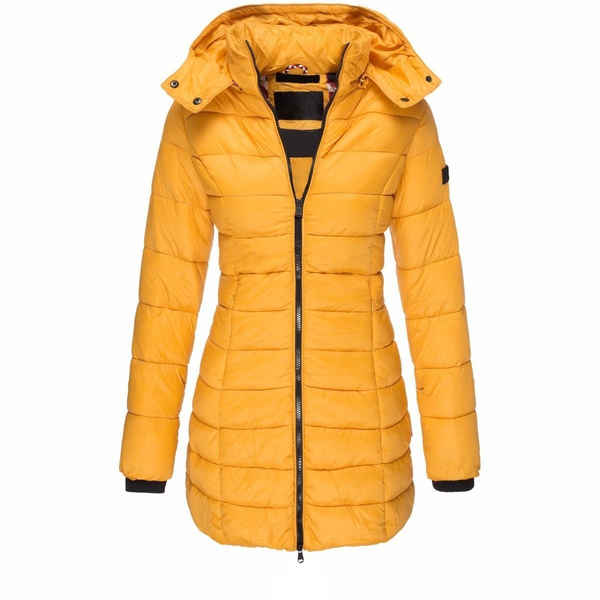 Womens Mid-Length Cotton Coat