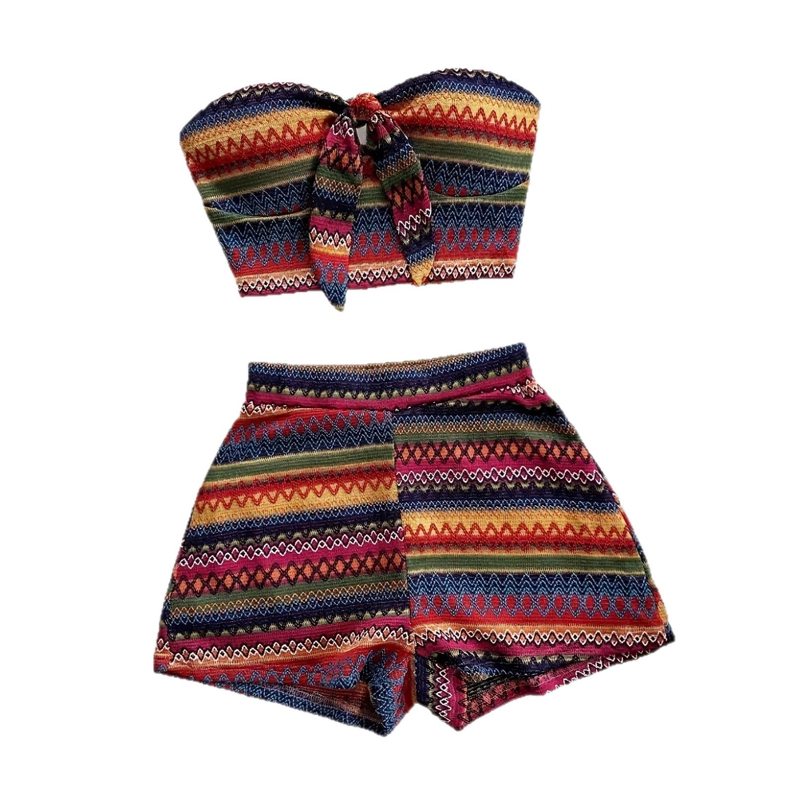 Flattering Vacation Corset and Shorts