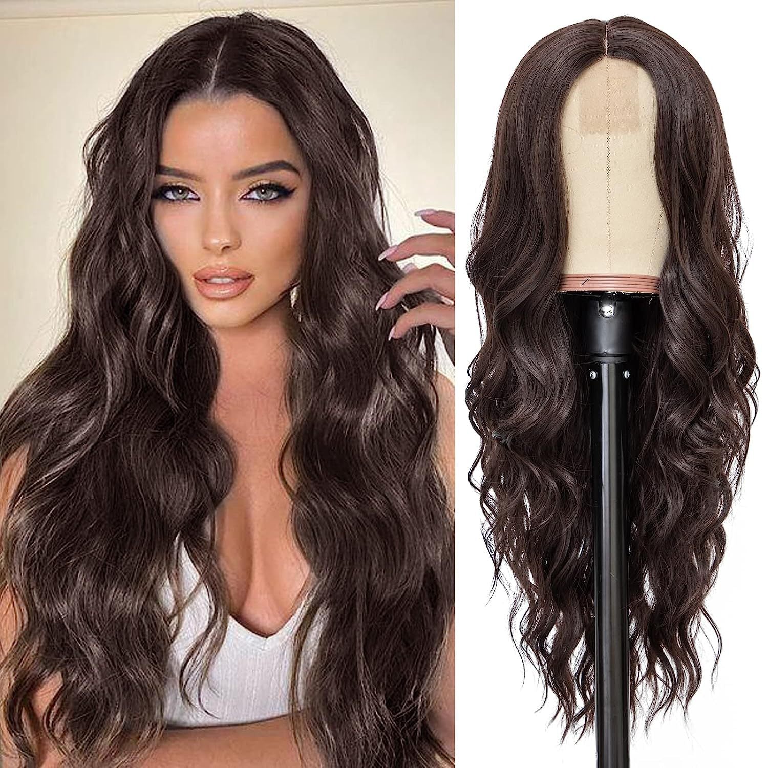 Durable Long Length Female Hair Wig