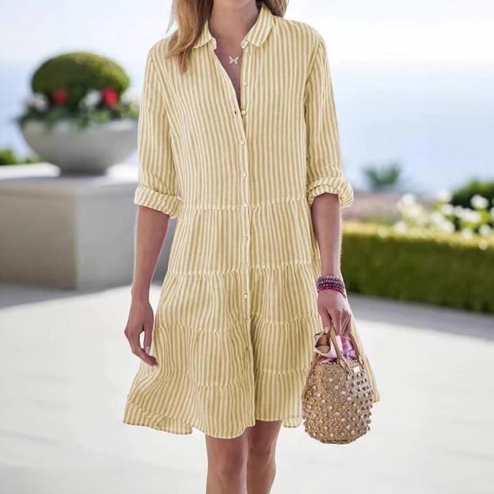 Comfortable Summer Shirt Dress