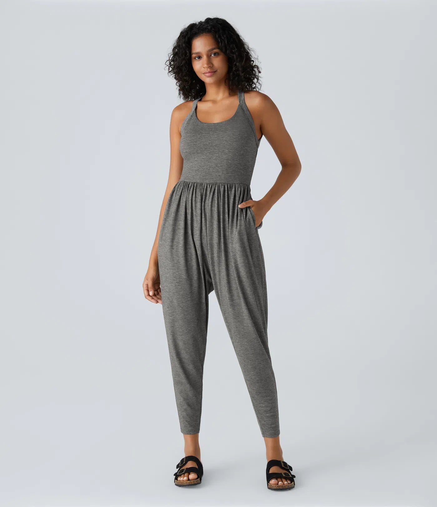 Stylish & Comfortable Ladies Tapered Jumpsuit