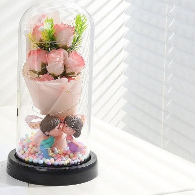 Bouquet Soap Flower Night Light