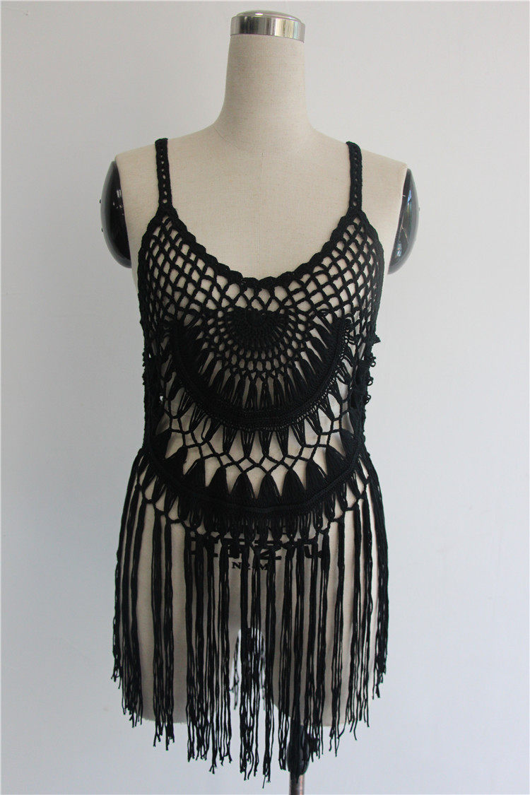 Stylish Handcrafted Beach Crochet Cover-Up