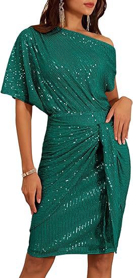 Stylish Mid-Length Evening Dress