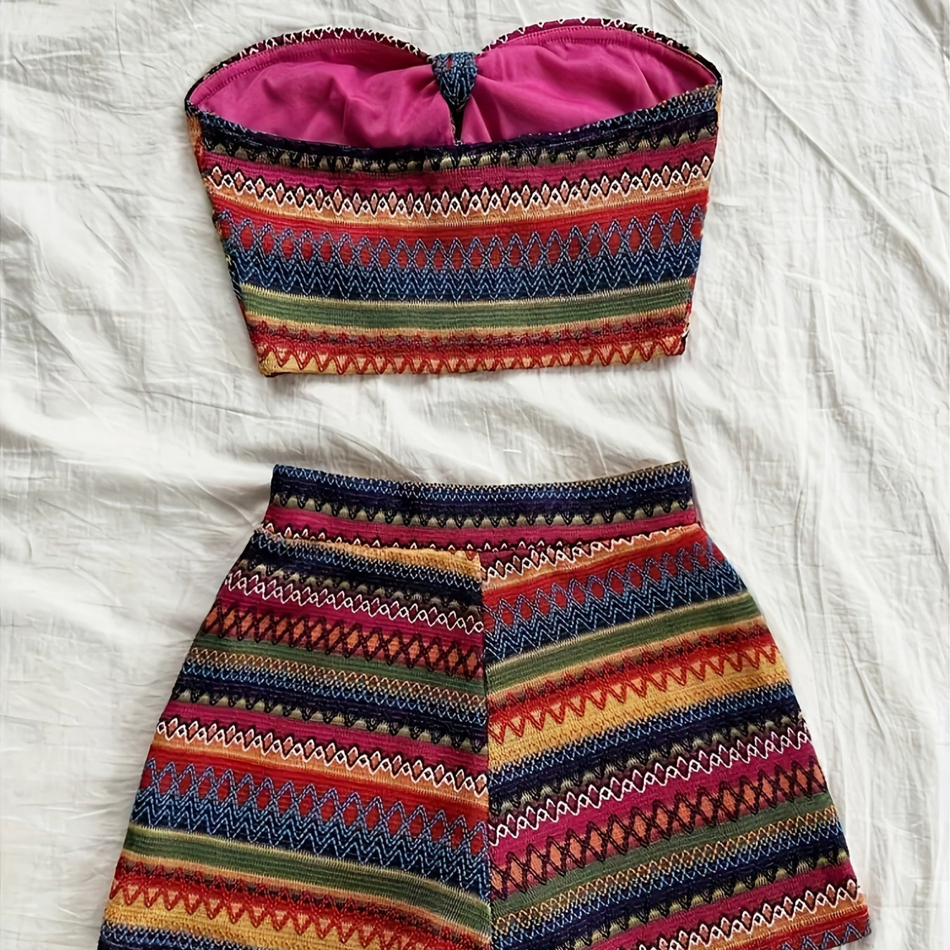 Flattering Vacation Corset and Shorts