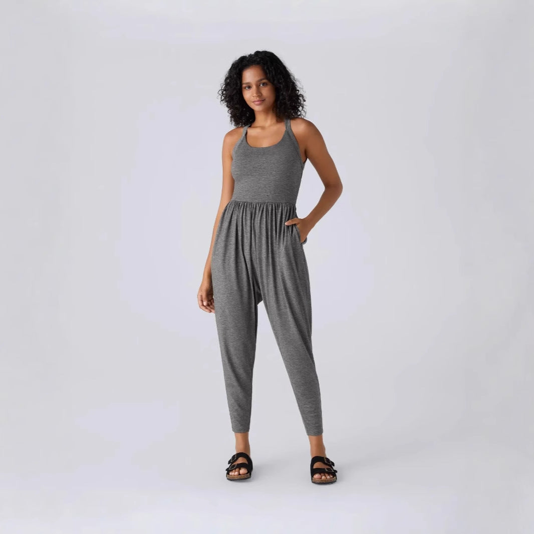 Stylish & Comfortable Ladies Tapered Jumpsuit