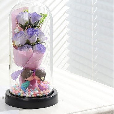 Bouquet Soap Flower Night Light