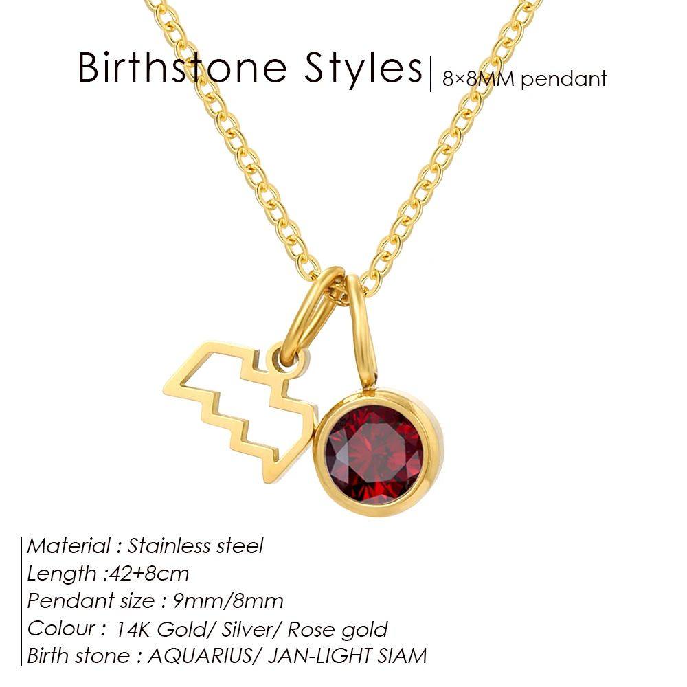 Birthstone Necklace